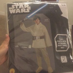 Star Wars Luke Skywalker Costume size 8-10 5-7 yr
